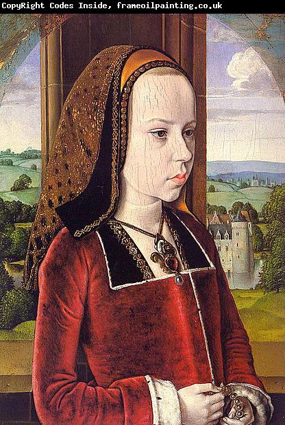 Master of Moulins Portrait of Margaret of Austria